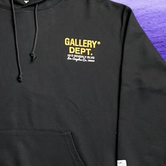 Gallery dept black hoodie - Picture 4 of 4
